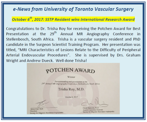 Trisha Roy Potchen Award Winner